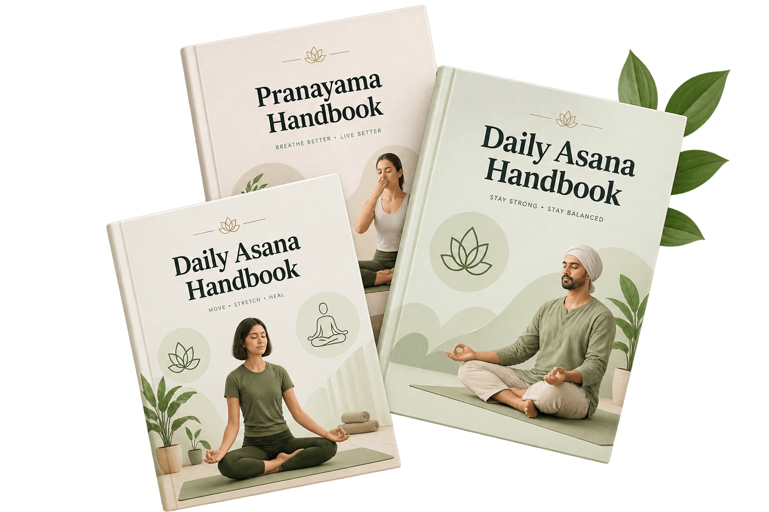Pranayama Handbook and Daily Asana Handbook